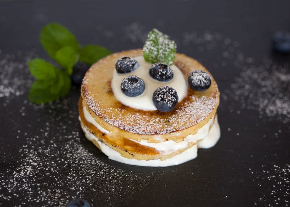 Sample of Blueberry Pancakes