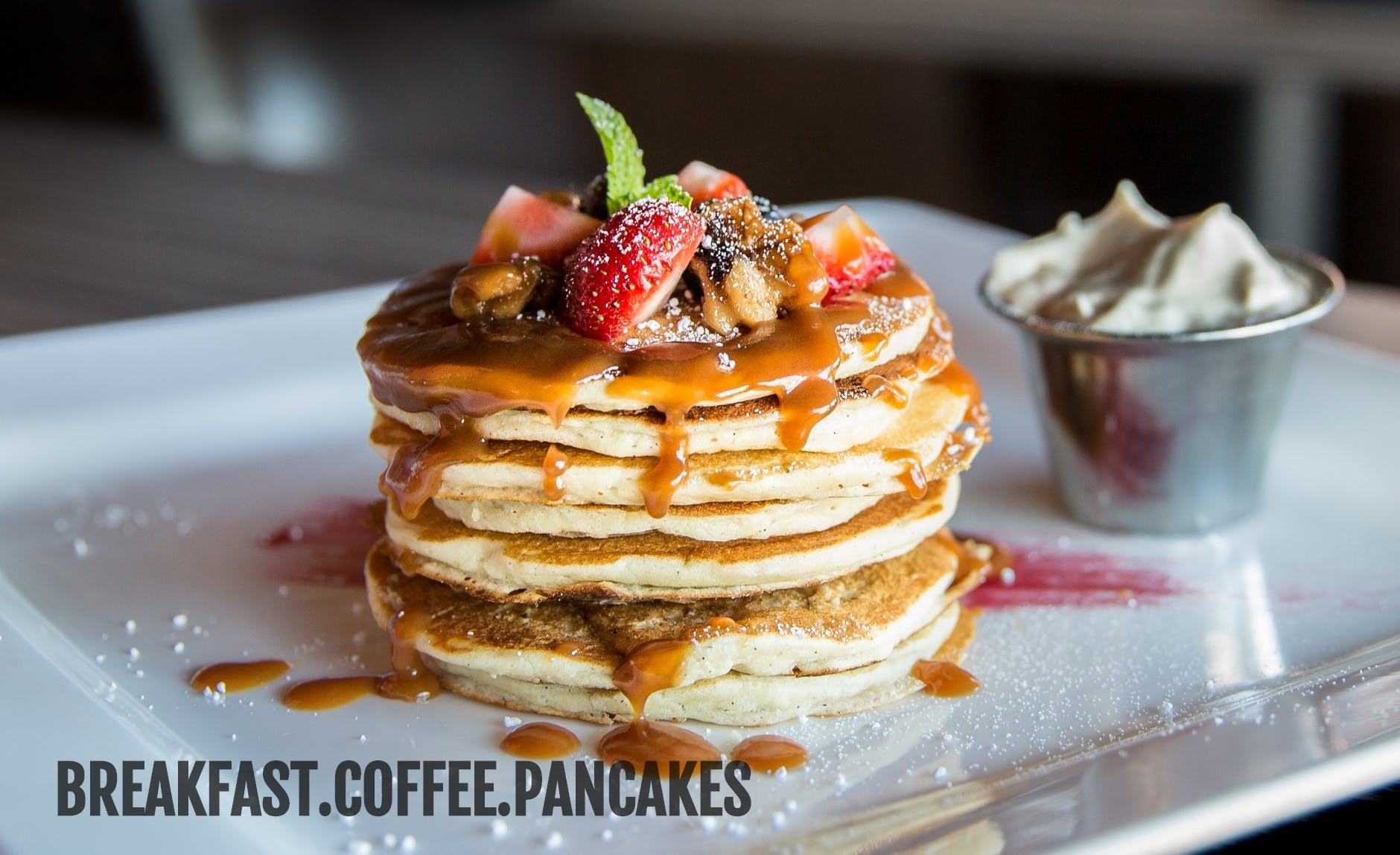 Breakfast: Coffee and Pancakes